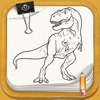 Learn To Draw Jurassic Dinosaurs