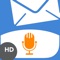 Email ++ HD is an innovative app that lets you send your emails by using your voice only