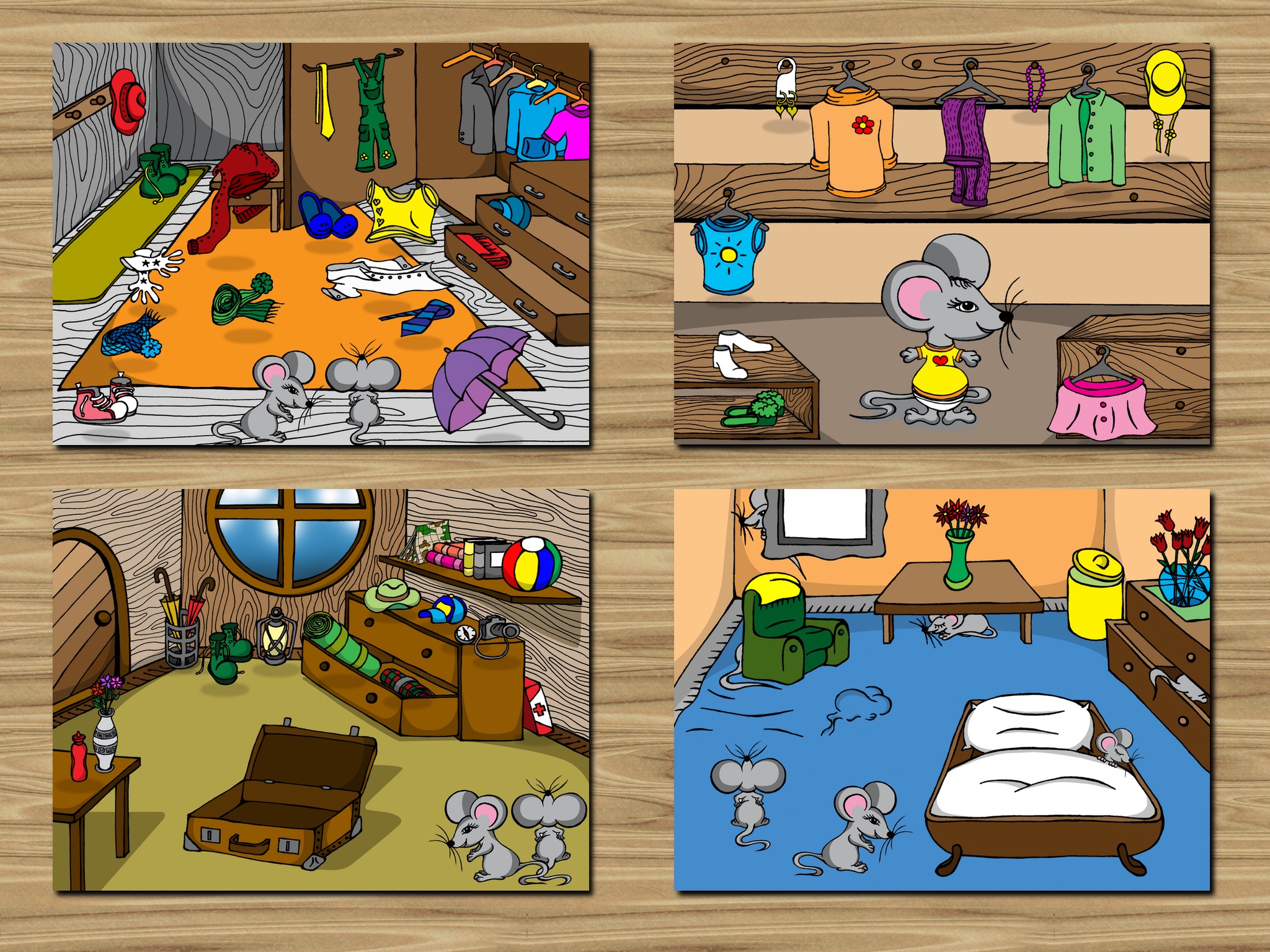 Mouse Tales - game story book for kids screenshot 4