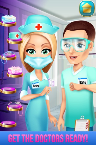 Kid's Hospital - Girls Doctor Salon Games for Kids screenshot 3