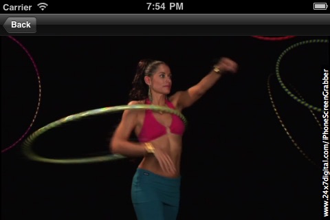 HoopDance For Beginners Instructional App by Christabel Zamor, M.A. screenshot 2