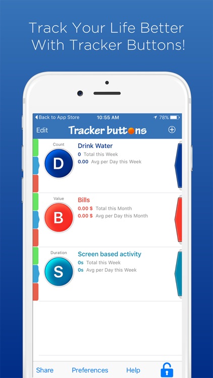 Tracker Buttons Pro - Life Tracker screenshot-0