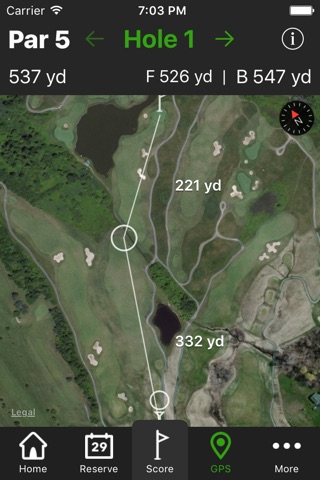 Arrowhead Golf Club - Scorecards, GPS, Maps, and more by ForeUP Golf screenshot 2