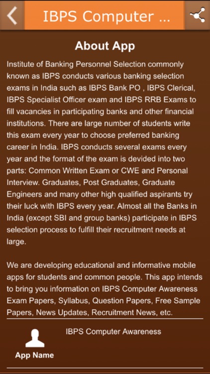 IBPS Computer Awareness