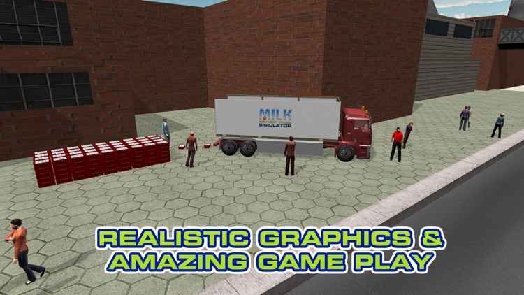 Milk Delivery Truck Simulator – Extreme trucker driving & parking game