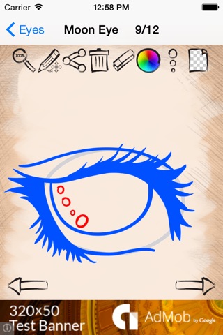 Draw and Play Eyes screenshot 3