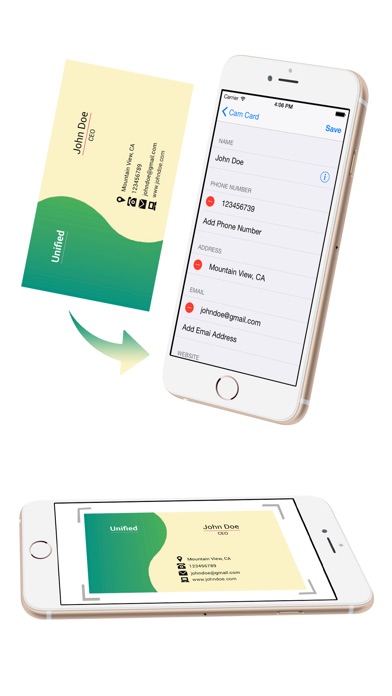 【图】Card Contact -best new card reader,scanner iPhone(截图1) 【图】Card Contact -best new card reader,scanner iPhone(截图1)