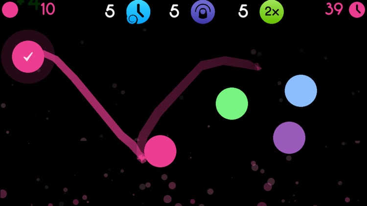 nukte - addictive puzzle game - connect more than two dots