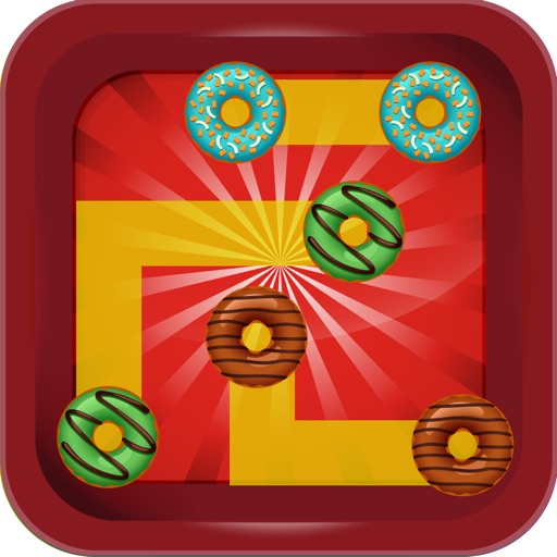 Doughnut Pair hd lite free : - The easy connect game for boys and girls icon
