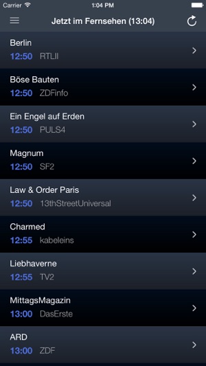 Das TV Deutschland Guide(圖4)-速報App