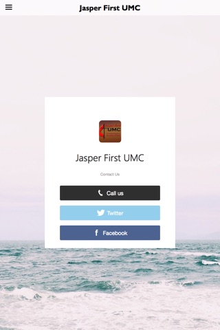 Jasper First UMC screenshot 2