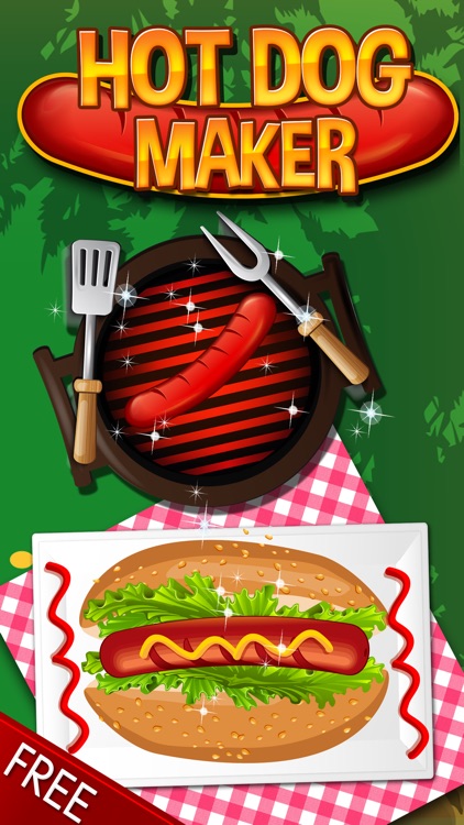 Hotdog Maker- Free fast food games for kids,girls & boys screenshot-3