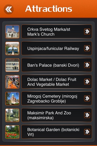 Zagreb City Offline Travel Guide screenshot 2