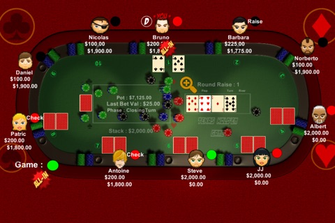 Texas Holdem Poker Tournament screenshot 2