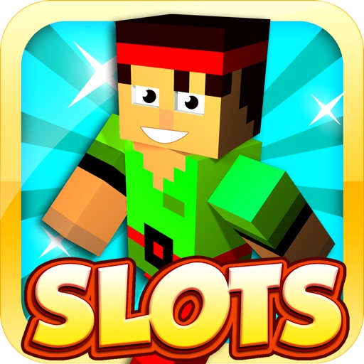 Blocky Spin & Win Slots Icon