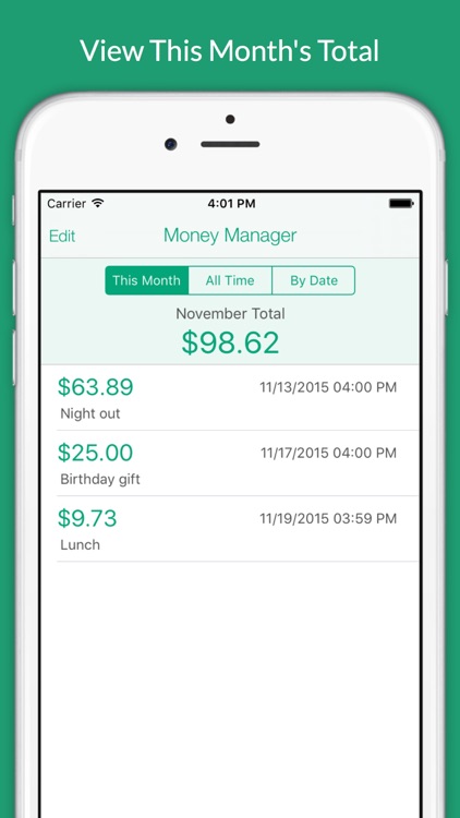 Money Manager- Track Your Spending