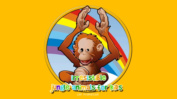 irresistible jungle animals for kids - no ads screenshot-0