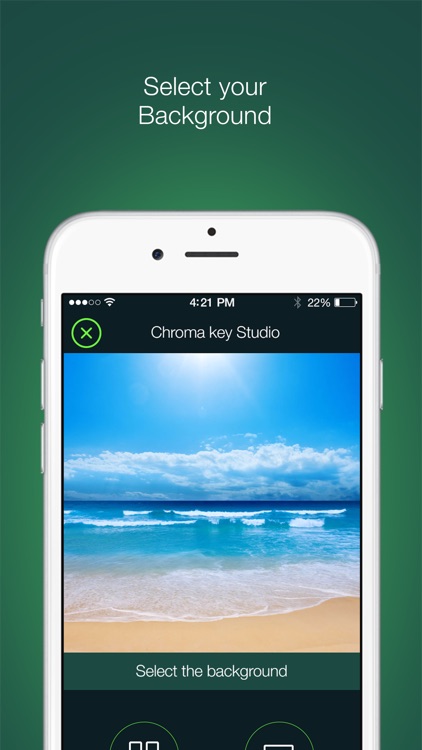 Green Screen App - (A Chroma key Studio Pro) - Real time keying effect.