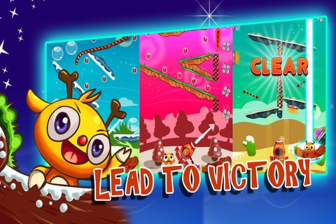 Monster Fly Saga Christmas Edition-Most popular candy or star casual game screenshot 4