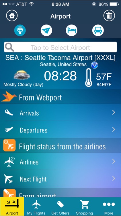 Seattle Airport –Flight Tracker Alaska (SEA)