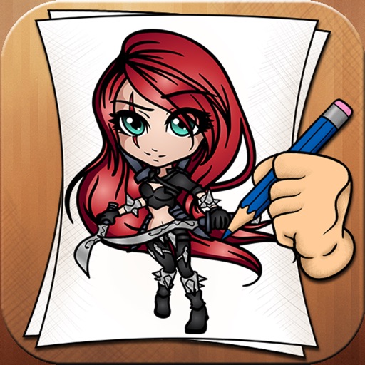 Learning To Draw for LOL Heroes by hristina nespeshnaya