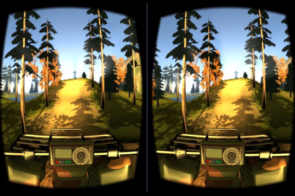 VR Quad Riding Game : Extreme Virtual Reality Games For Google Cardboard screenshot 2