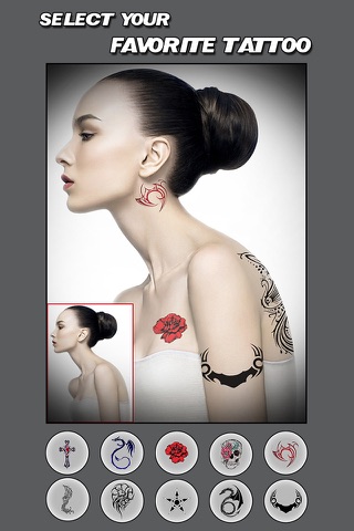 Artist Tattoo Designs Pro - Body Art Ink Salon & Color Tats Camera screenshot 4