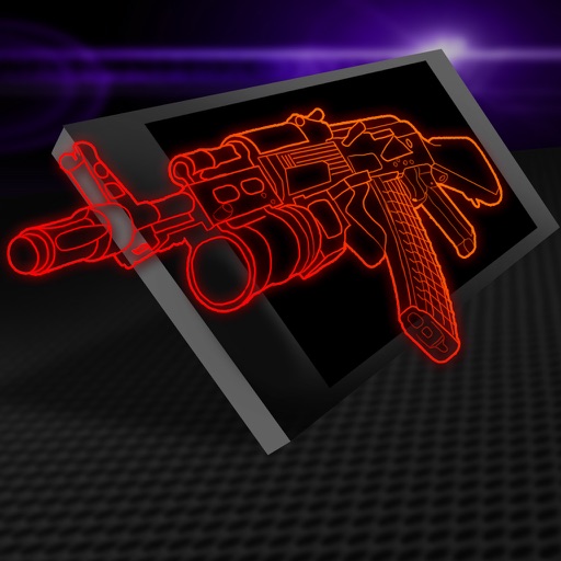 Neon Star Weapon Simulator iOS App