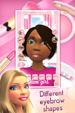 Glam Doll Makeover Games 3D – Beauty Makeup and Hair Salon for Cute Fashion Girl.s screenshot 4