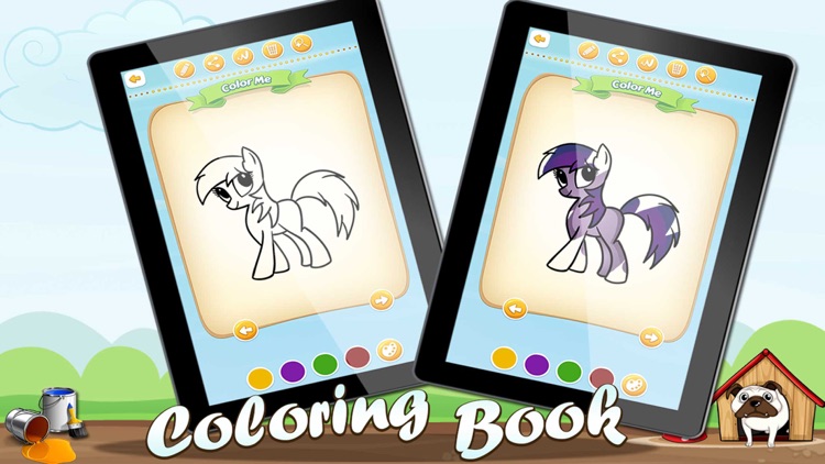 My Coloring Book Little Pony Full screenshot-4