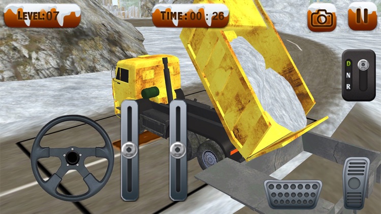 Snowplow Truck Driver simulator 3d game