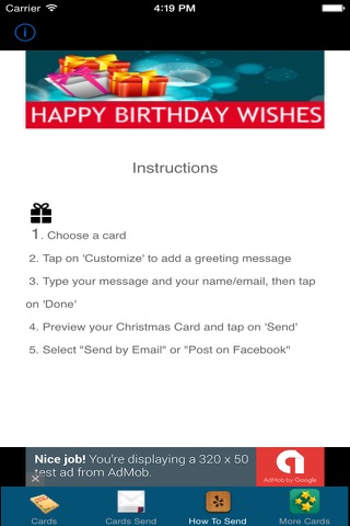 Happy Birthday Greeting Cards & Party Invitation Ecards screenshot 3