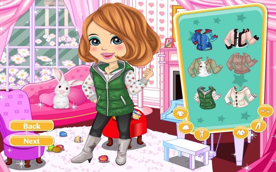 Easter with Dora - Play this dresses game with Dora screenshot 3