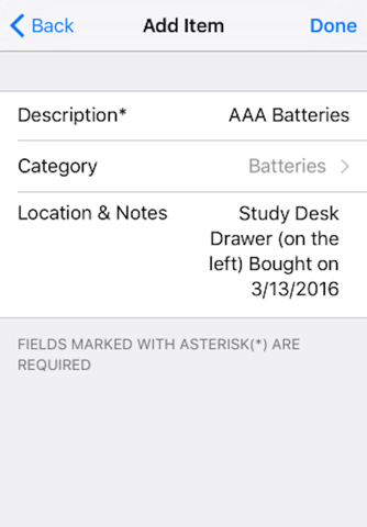Personal Inventory Tracker screenshot 3