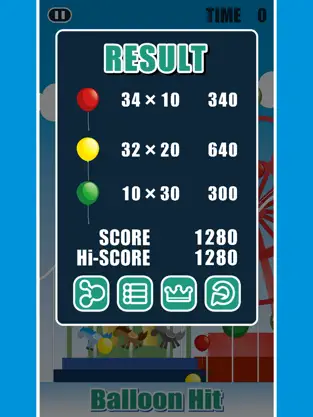 BalloonHit, game for IOS