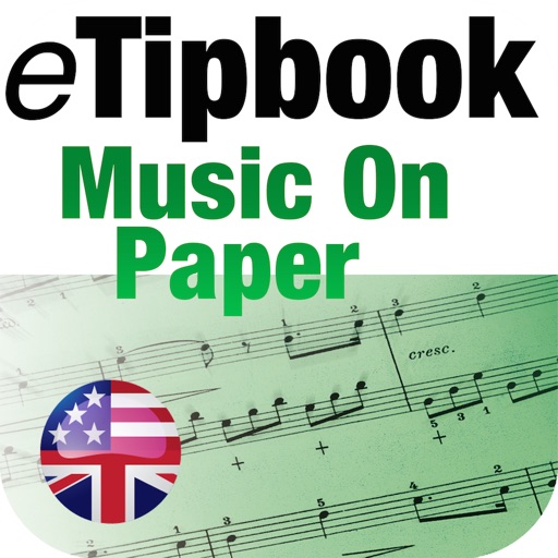 eTipbook Music on Paper iOS App