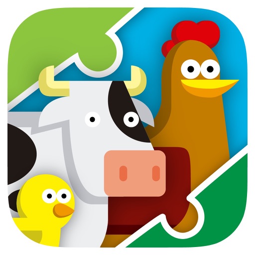 My first jigsaw Puzzles : Animals to the farm iOS App