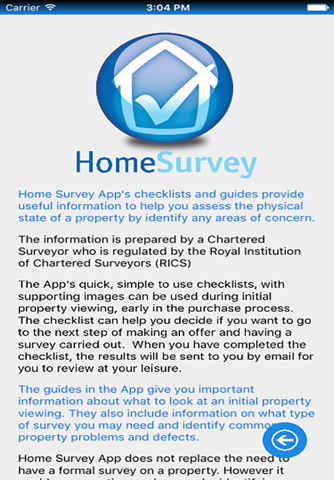 Homes Survey App v2 screenshot 2