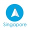 シンガポール旅行者のためのガイドアプリ 距...