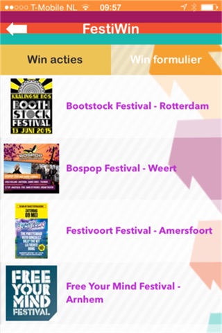 Festivalmap screenshot 4