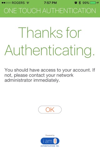 IAmI Authentication screenshot 3