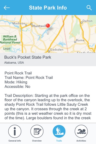 Alabama State Parks & National Parks screenshot 3