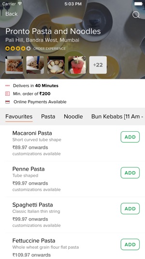 Pronto Pasta And Noodles(圖2)-速報App