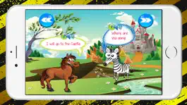 Game screenshot обучения для начинающих животные разговор и словарный запас apk