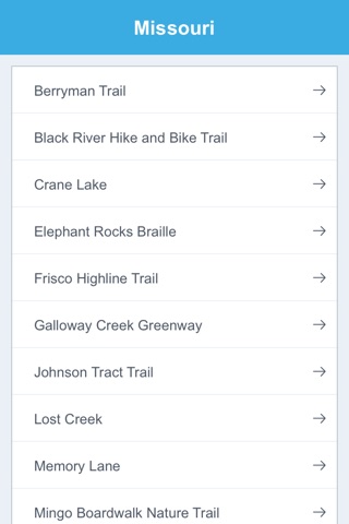 Missouri Recreation Trails screenshot 2