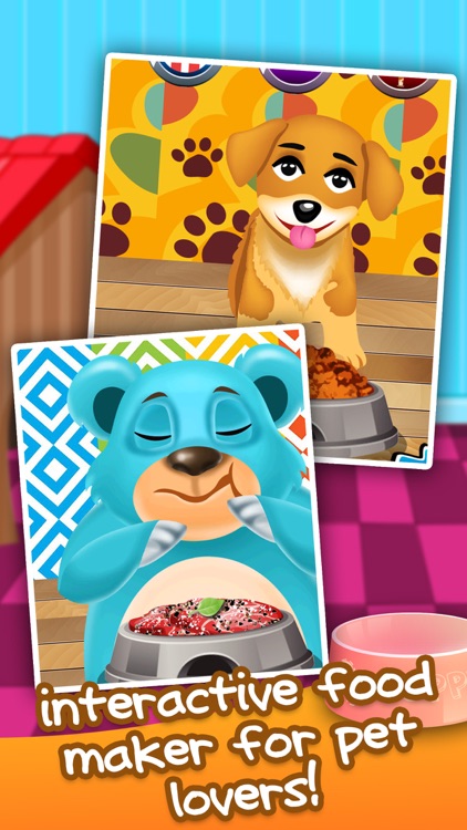 Food Maker for Little Pets - fun cake cooking & making candy games for girls 2! screenshot-3