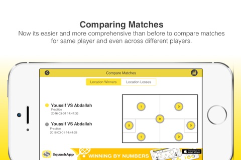 SquashApp - Winning By Numbers screenshot 4