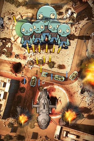 Zombie Combat Shooting Defense screenshot 2