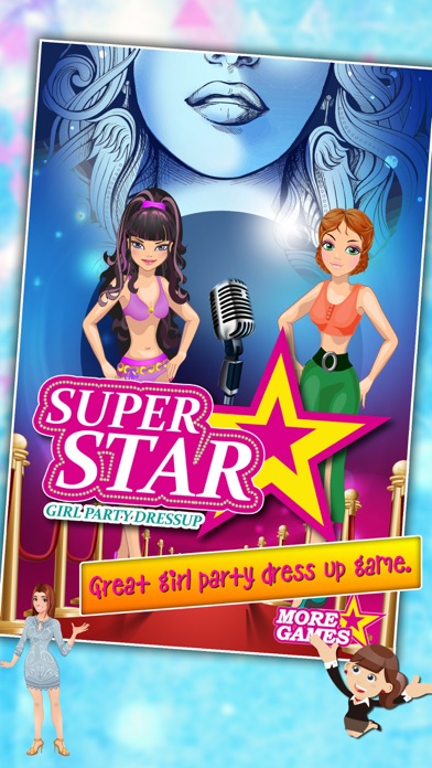 How to cancel & delete Super Star Girl Party Dress Up - Pool, Formal, Beach parties and Red Carpet Fashion Show Game from iphone & ipad 1