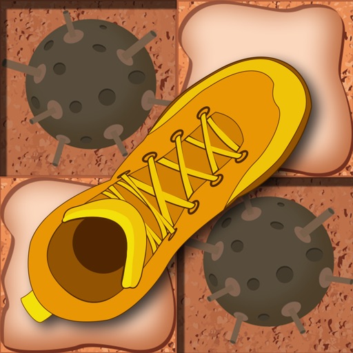 Dont Step on Land Bombs - cool classic speed running game Icon